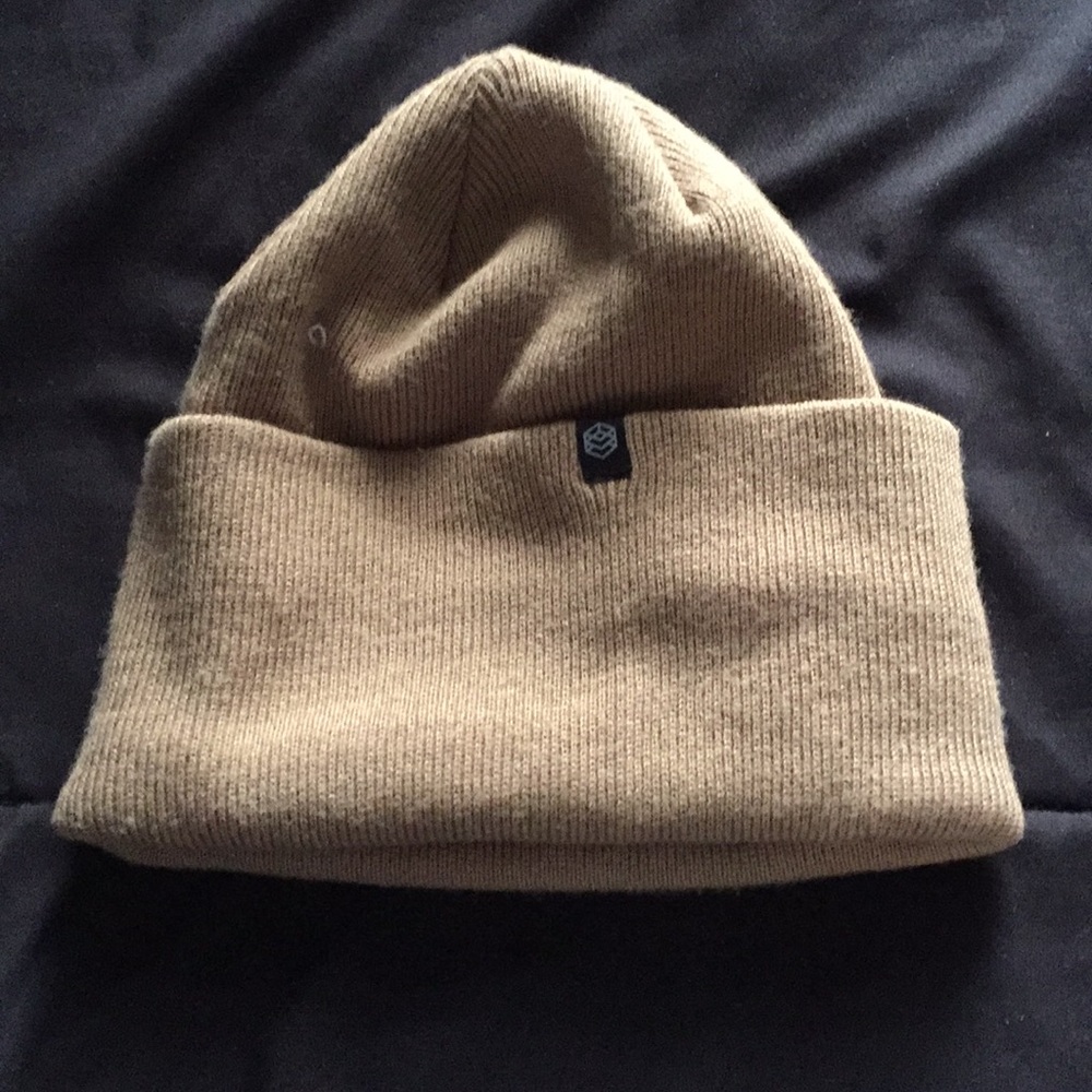 Brown beanie